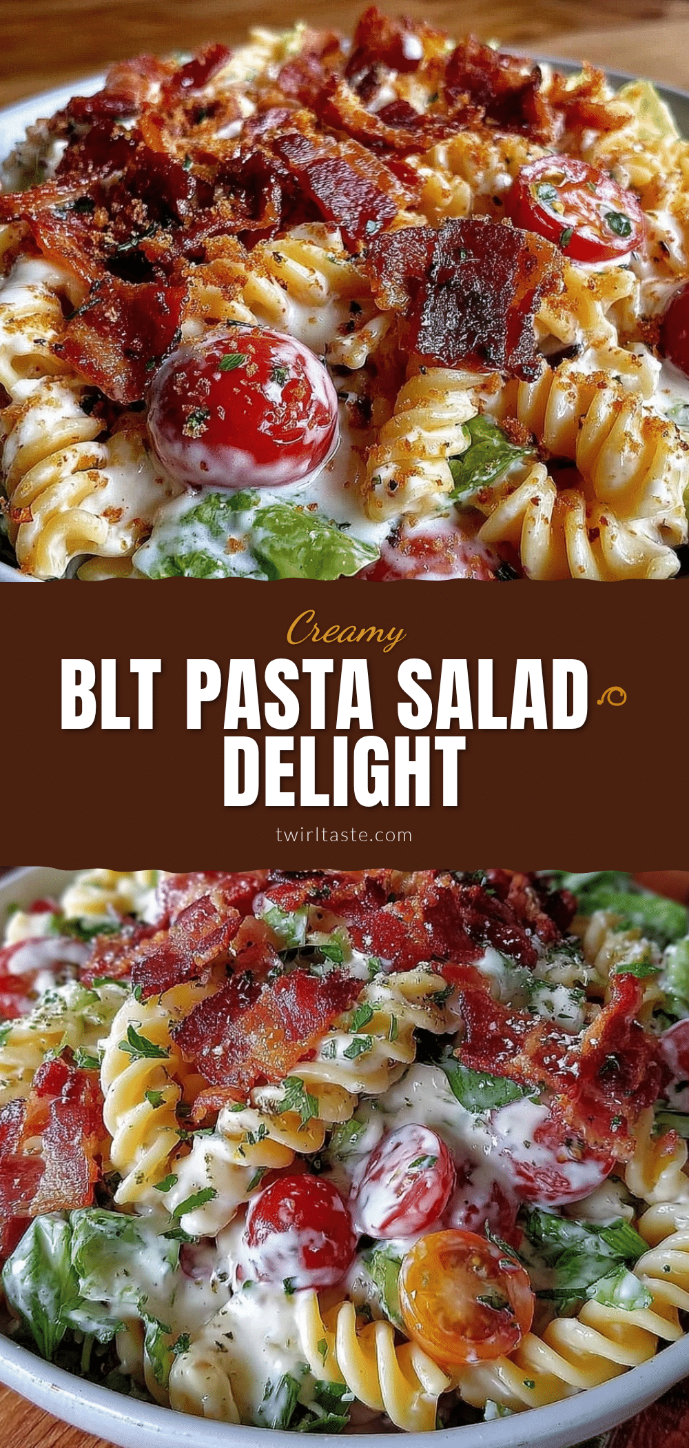 Fresh BLT Pasta Salad recipe