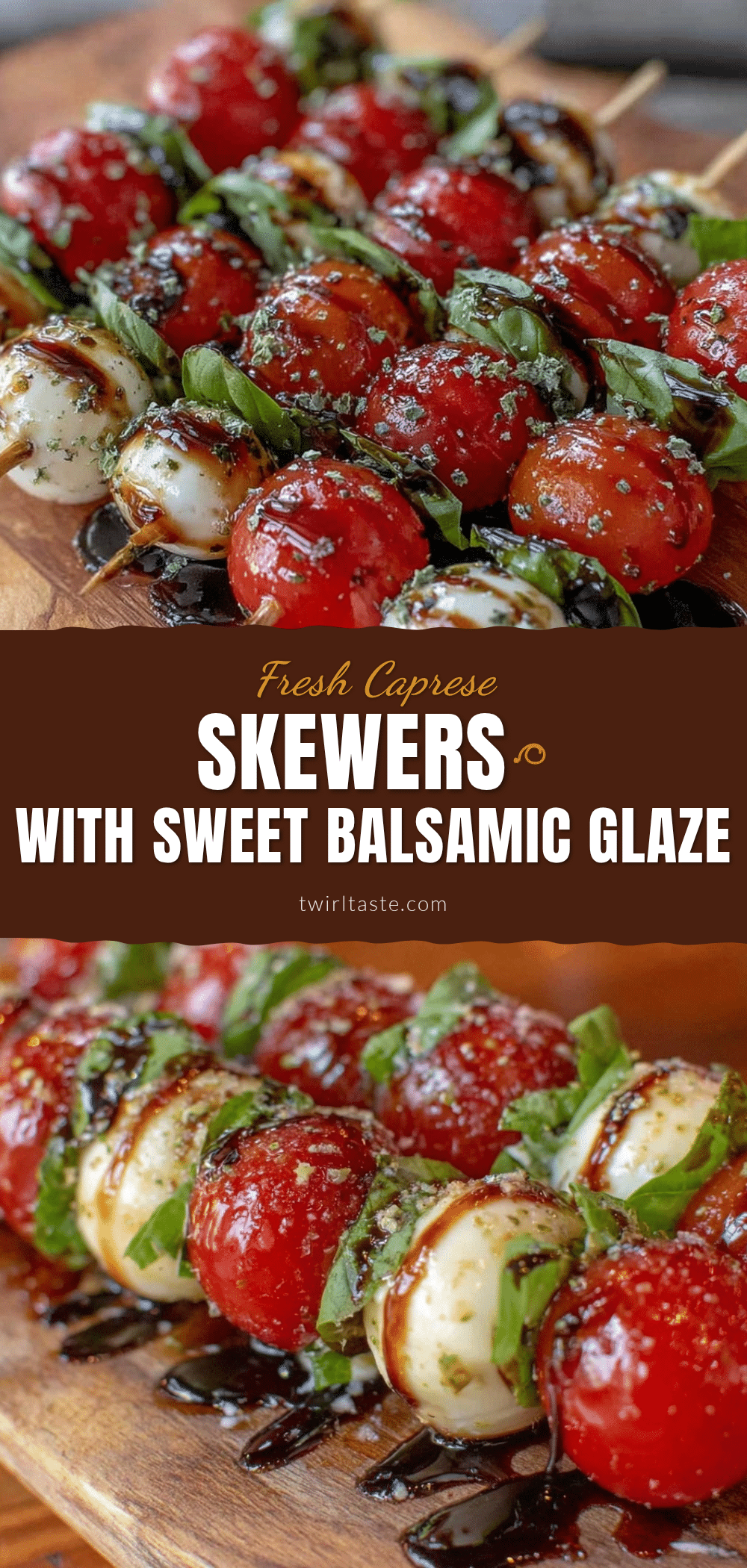 fresh caprese skewers recipe