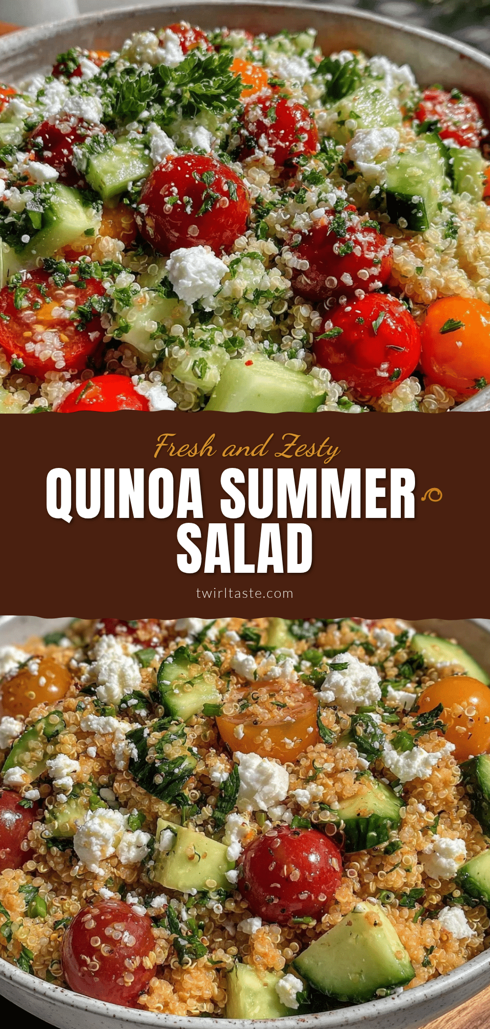 fresh quinoa summer salad recipe