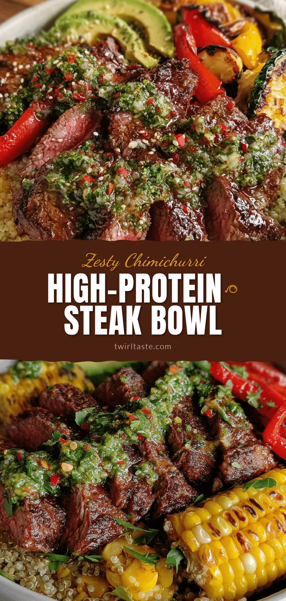 healthy high-protein steak bowl recipe