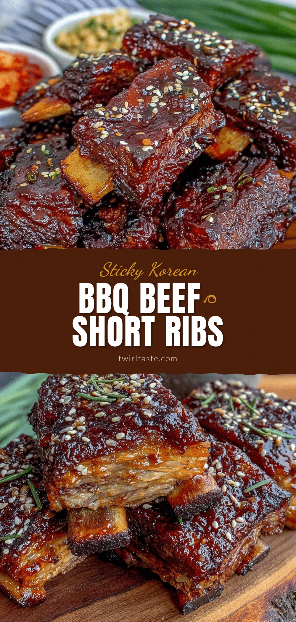 Korean BBQ beef short ribs recipe