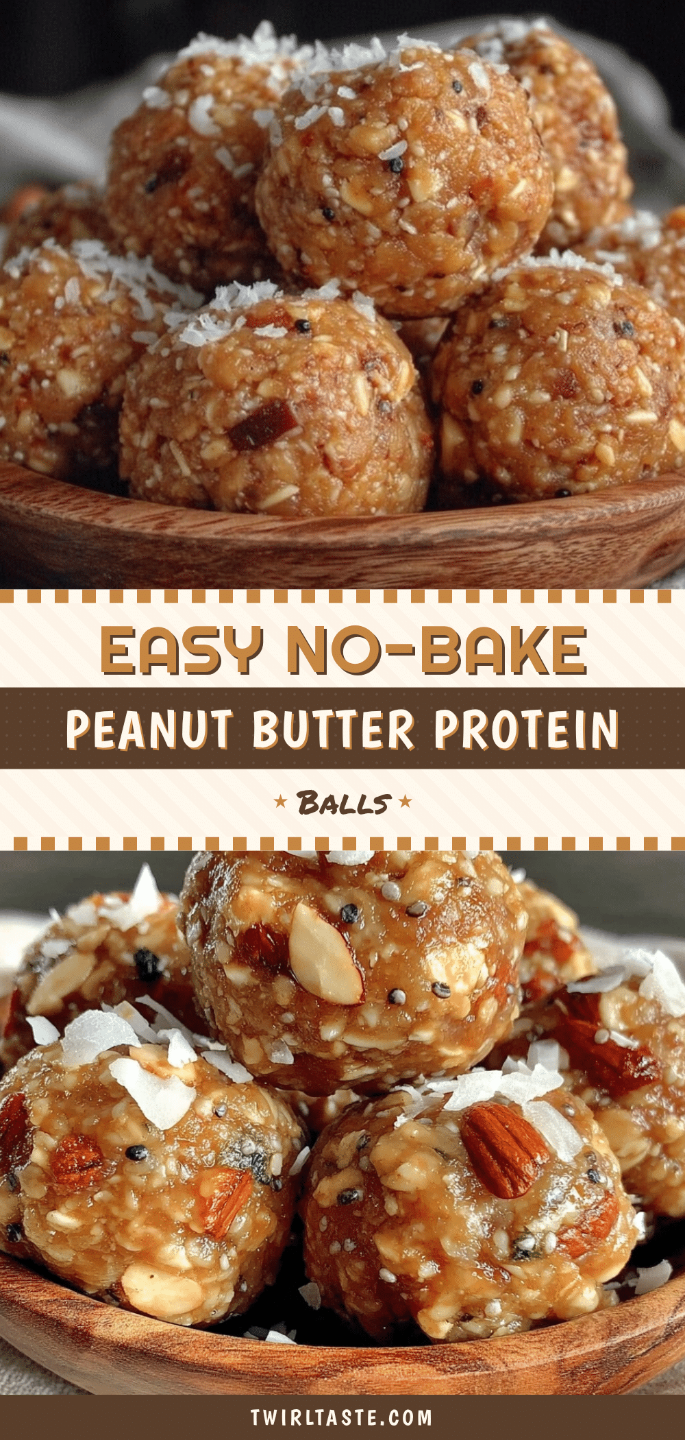 no-bake peanut butter protein energy balls recipe