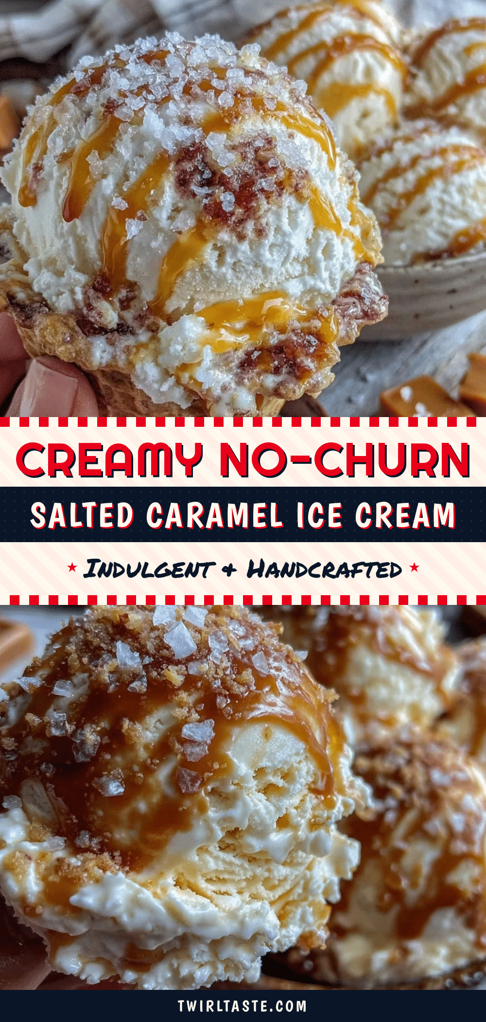 no-churn salted caramel ice cream recipe