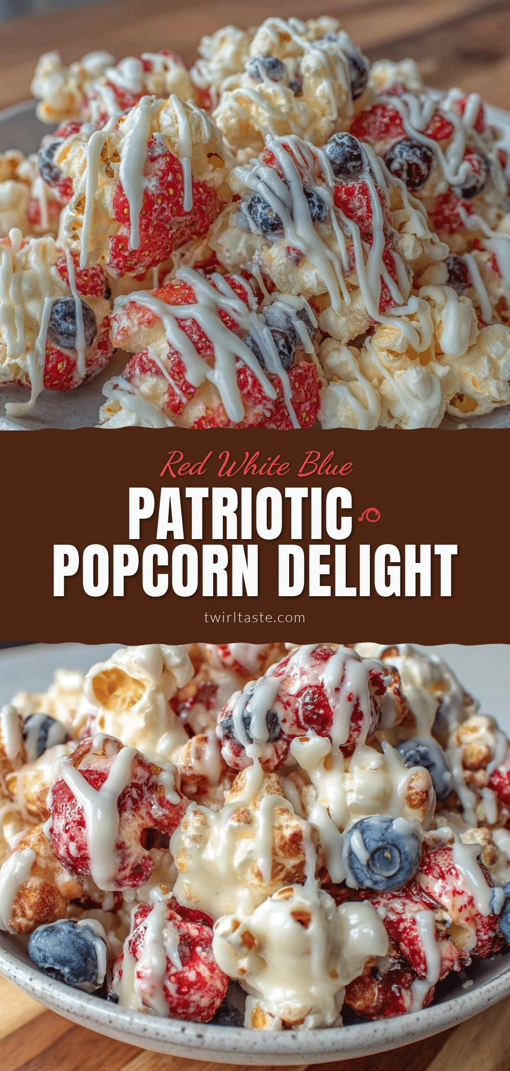 red white blue popcorn recipe