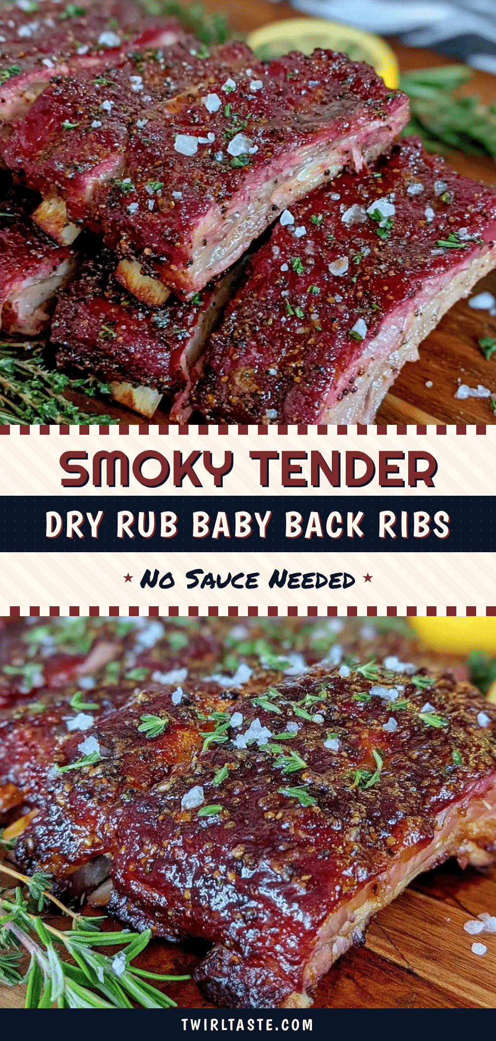 smoky dry rub baby back ribs recipe