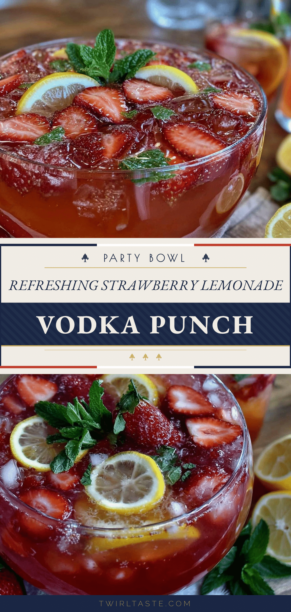 strawberry lemonade vodka punch recipe