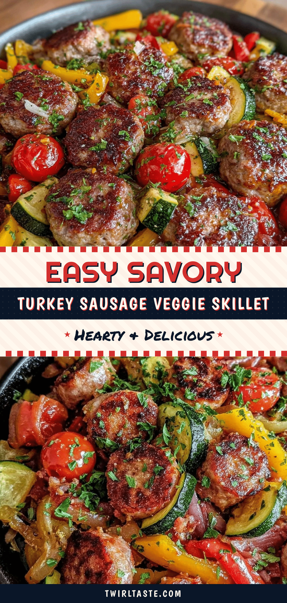 turkey sausage veggie breakfast skillet recipe