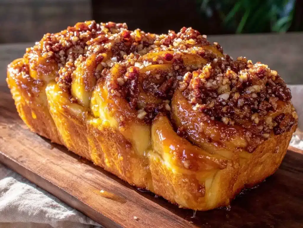 caramelized apple cinnamon sourdough babka - featured image
