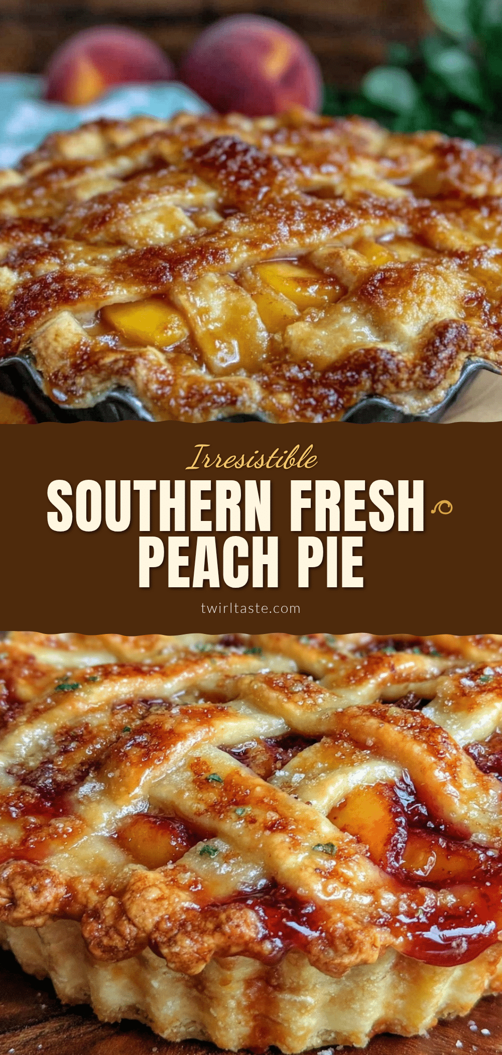 classic southern style fresh peach pie recipe