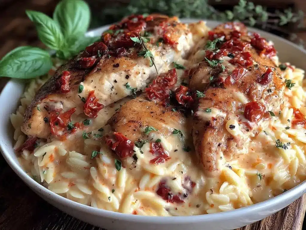 creamy marry me chicken - featured image