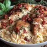 creamy marry me chicken - featured image