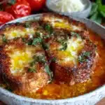 creamy roasted tomato basil soup - featured image