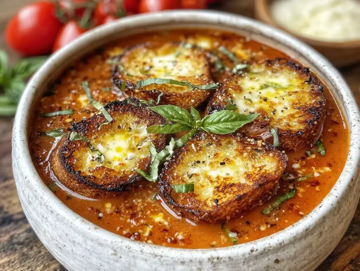 creamy roasted tomato basil soup preparation steps