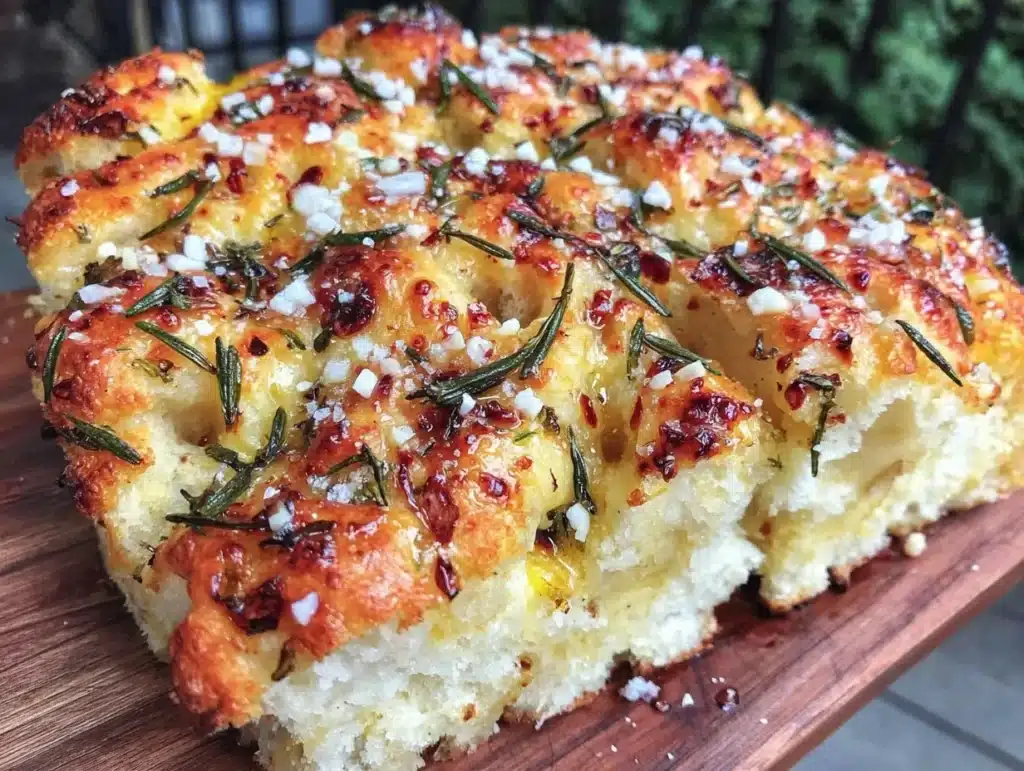 crispy sourdough focaccia - featured image