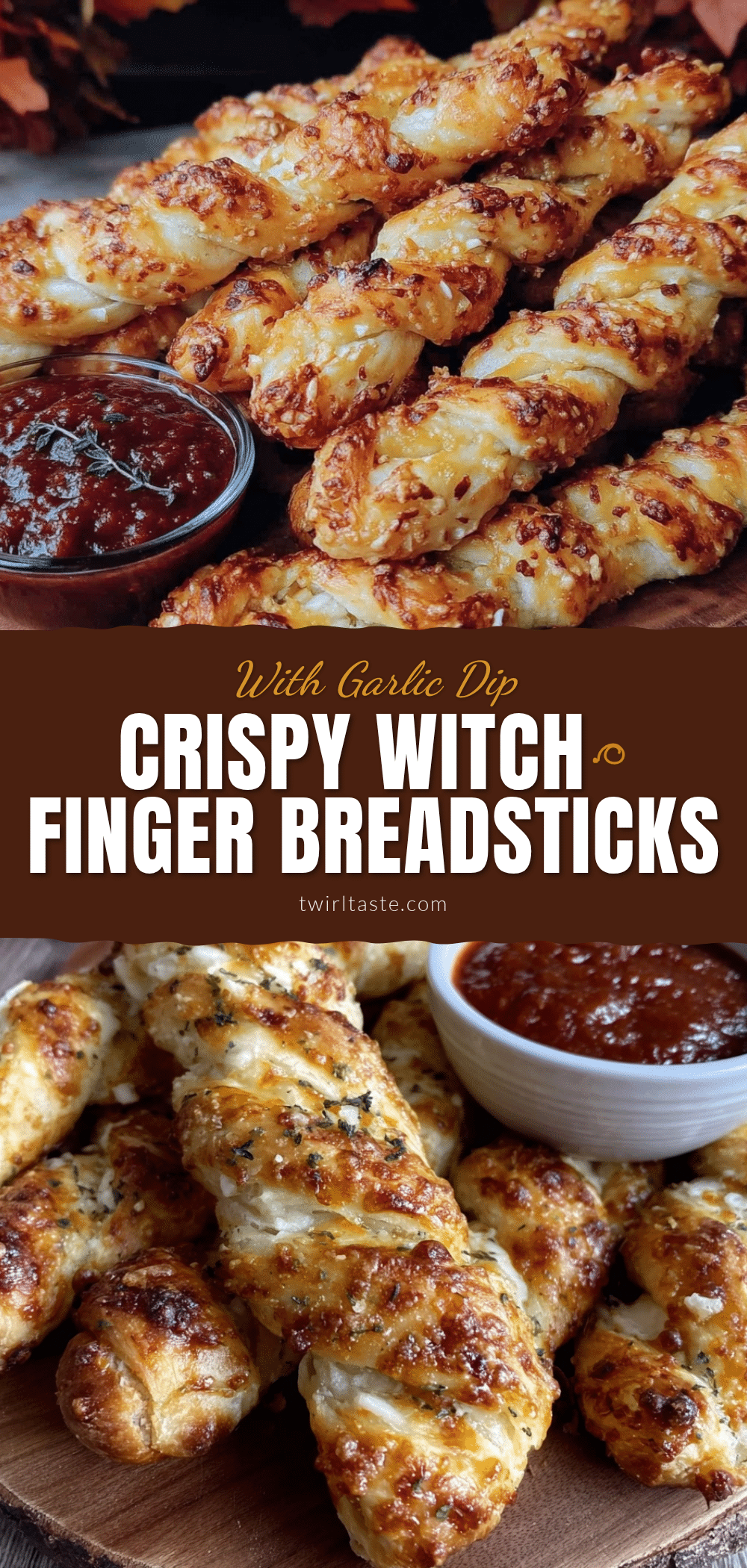 crispy witch finger breadsticks recipe