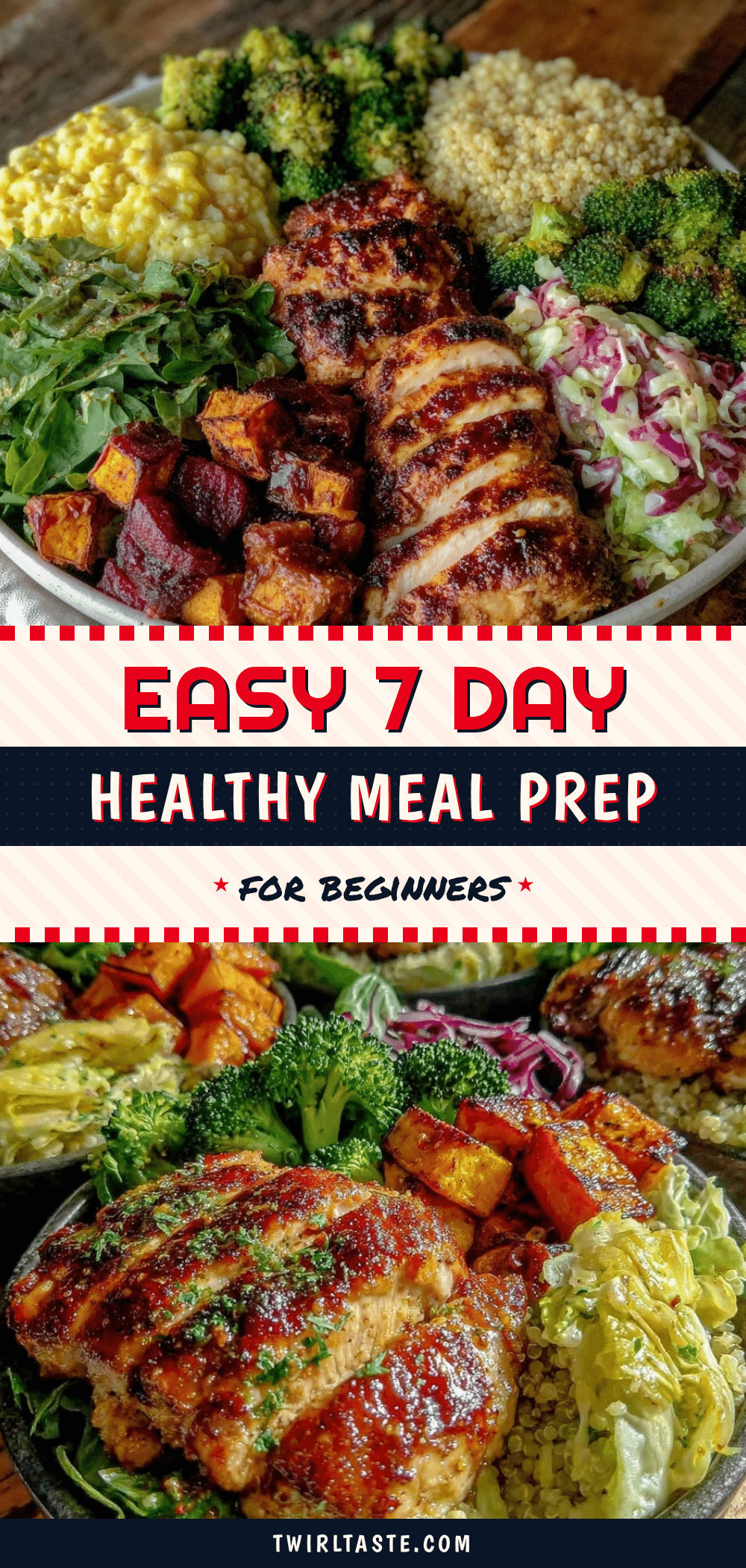 easy 7 day healthy meal prep recipe