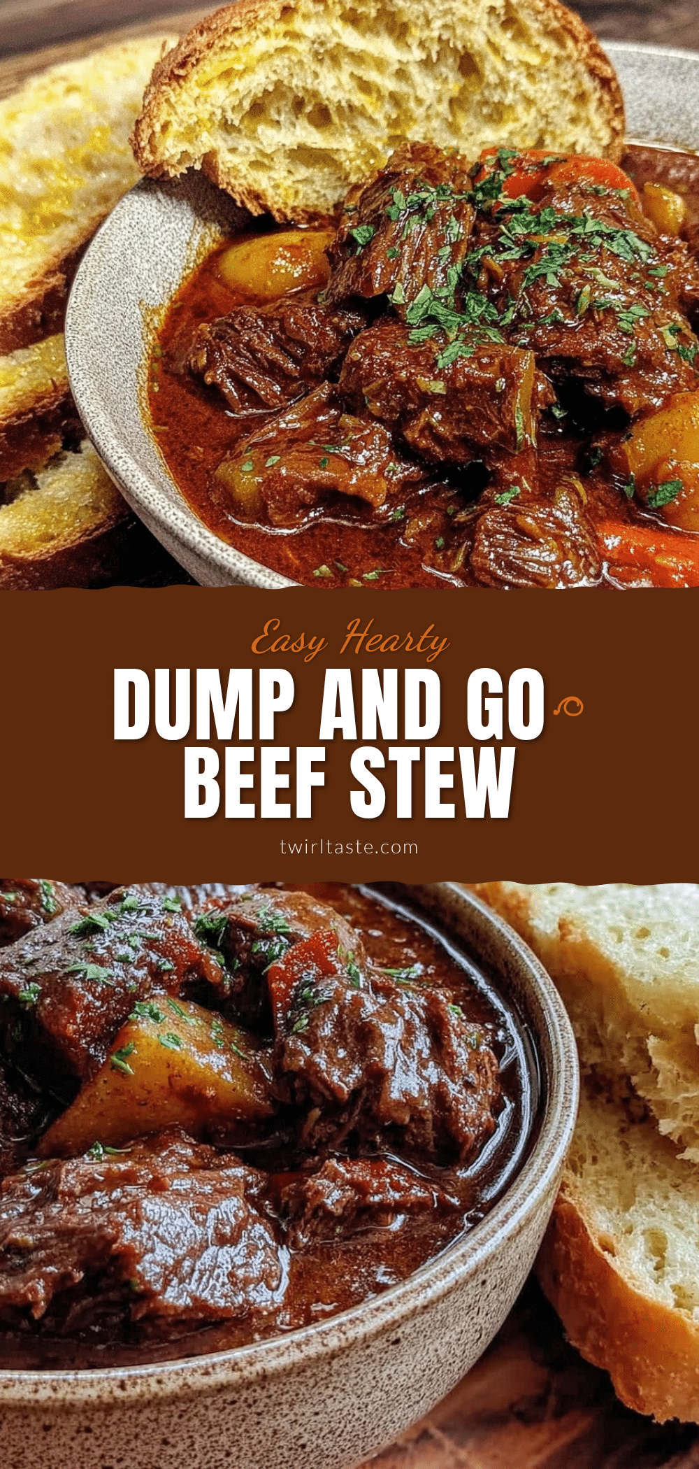 easy hearty dump and go slow cooker beef stew recipe