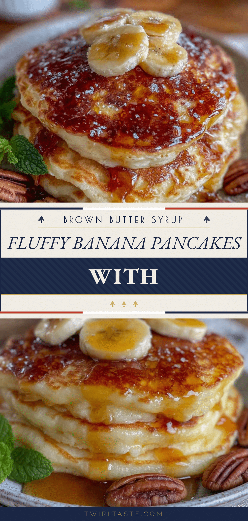 fluffy banana pancakes recipe