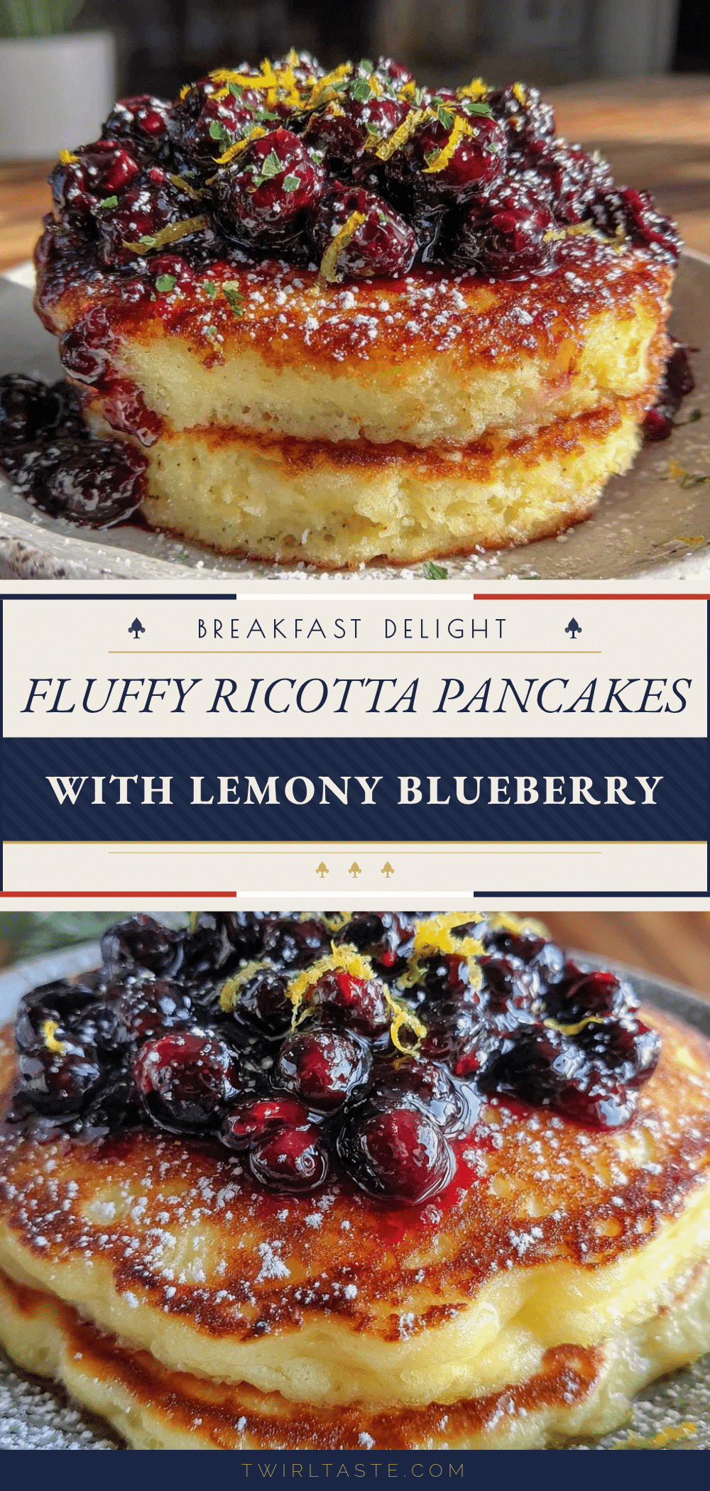 fluffy ricotta pancakes recipe