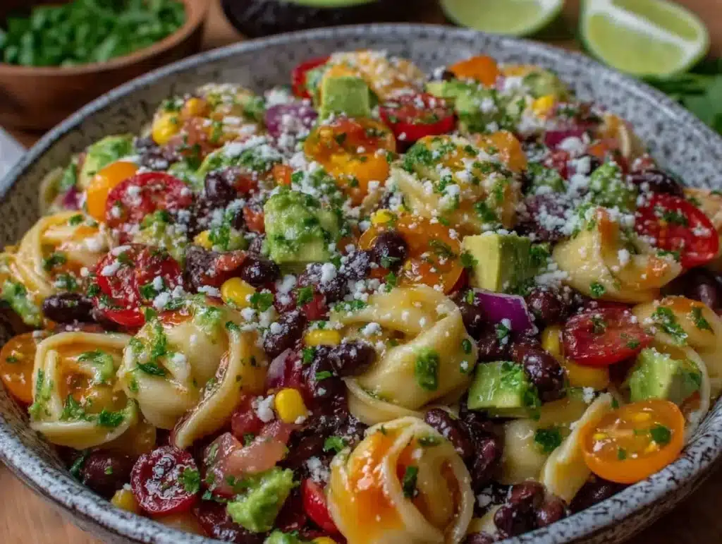 Fresh Cowboy Caviar Pasta Salad - featured image
