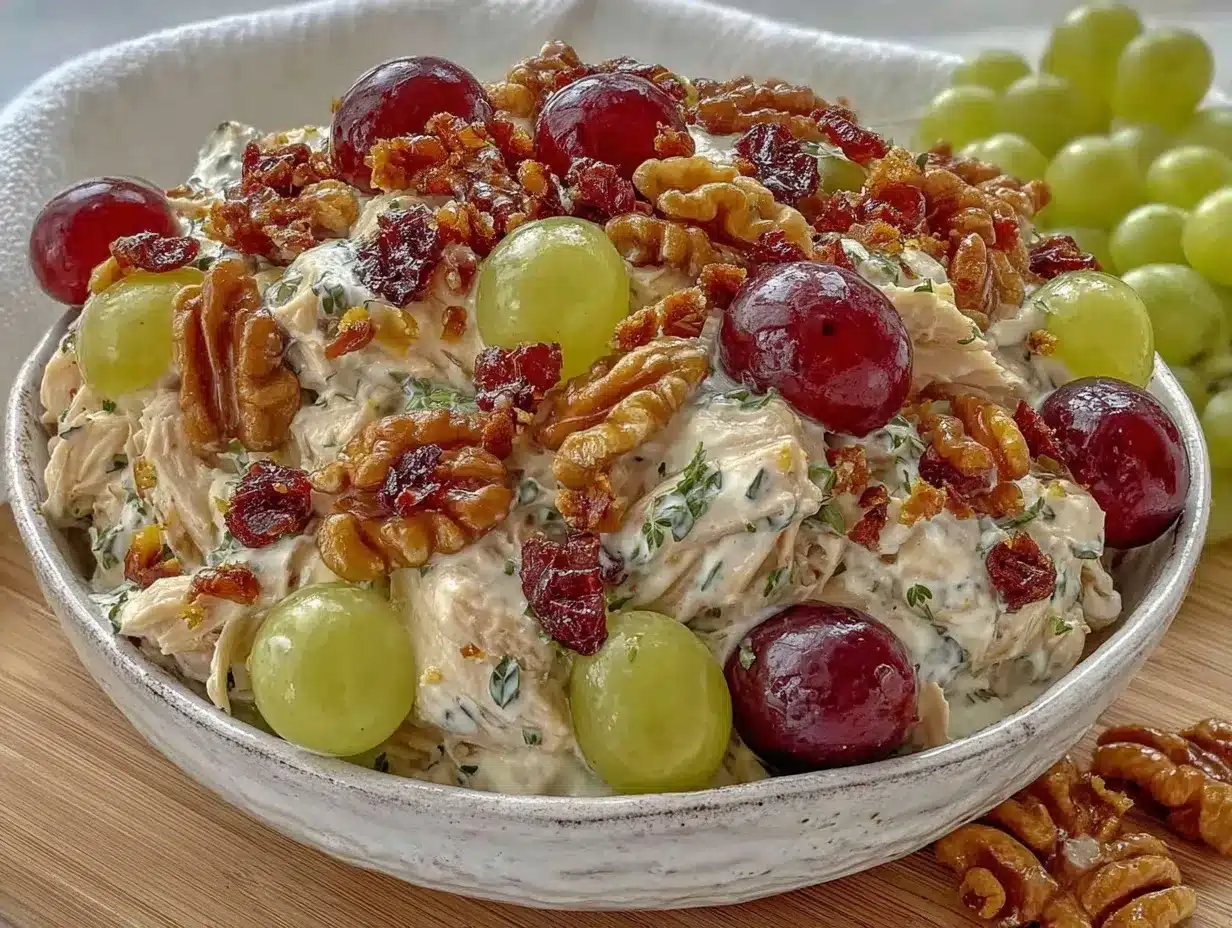 fresh greek yogurt chicken salad preparation steps