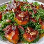 Fresh Roasted Butternut Squash and Kale Salad - featured image