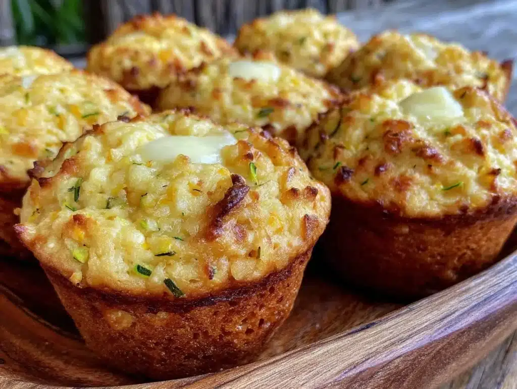 lemon zucchini muffins - featured image