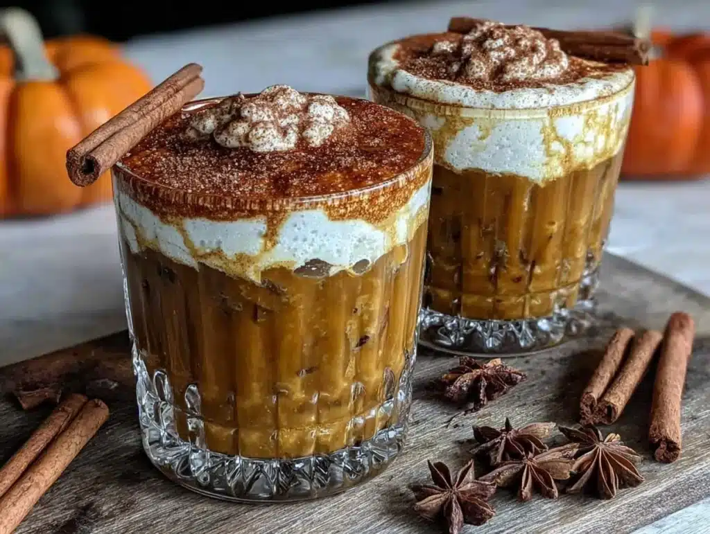 maple pumpkin cold foam iced coffee - featured image