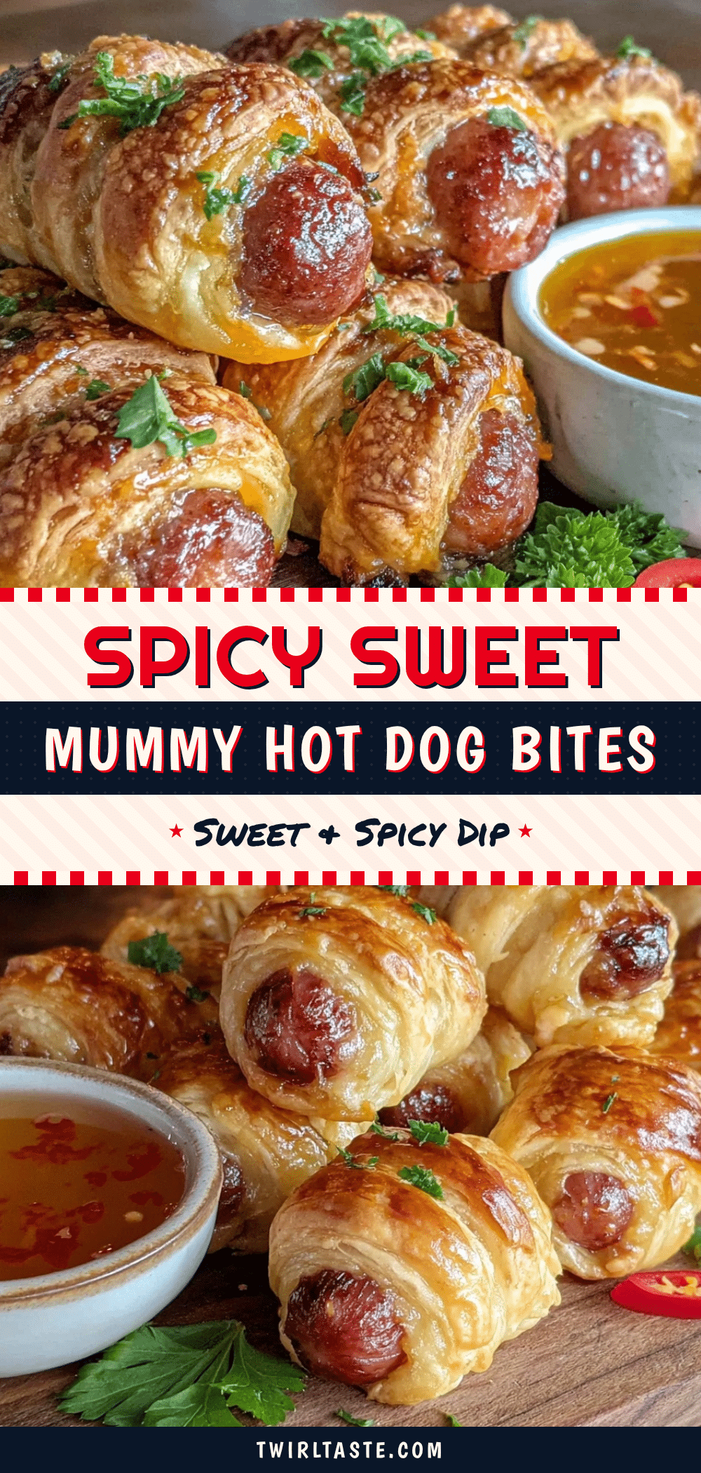 mummy hot dog bites recipe