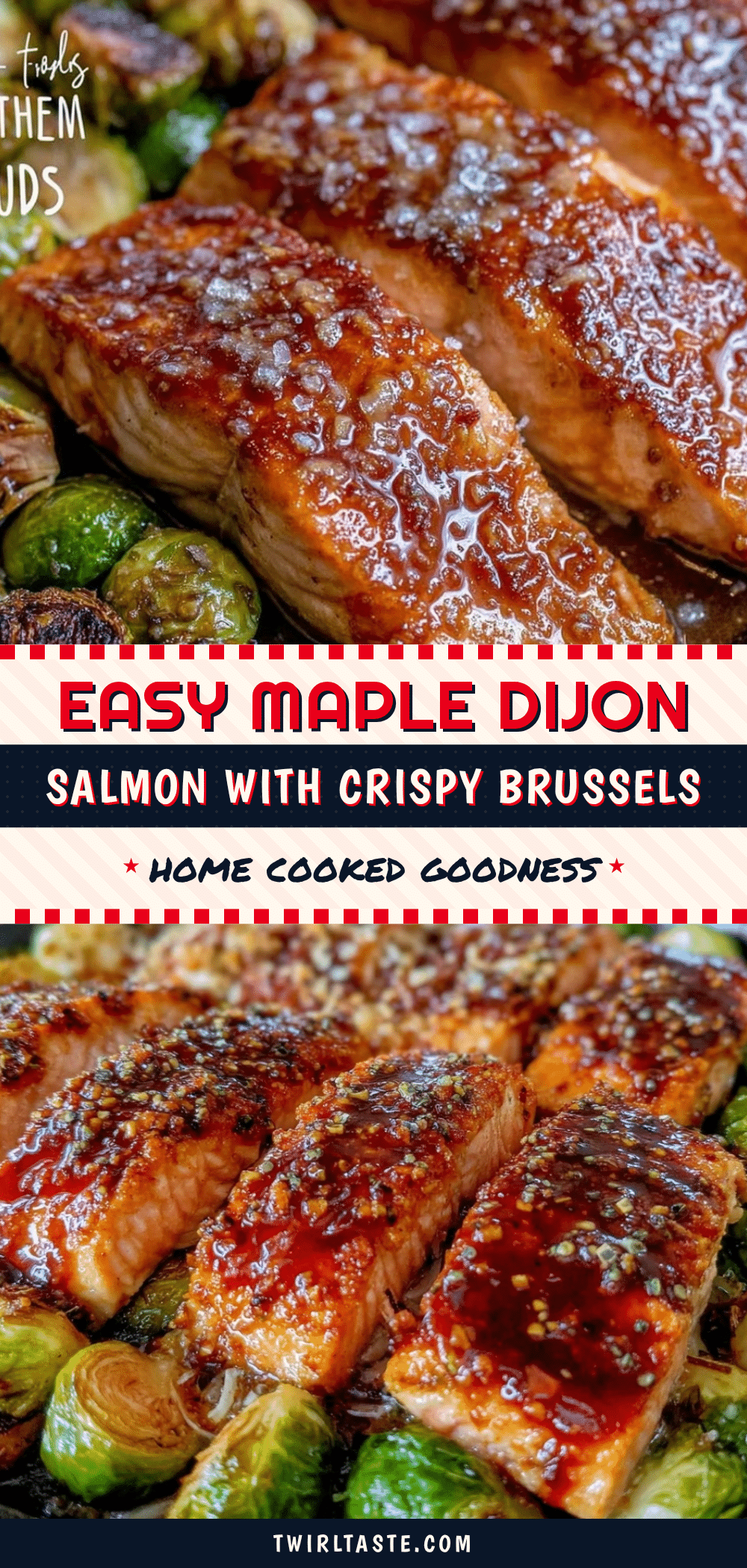one pan maple Dijon salmon recipe