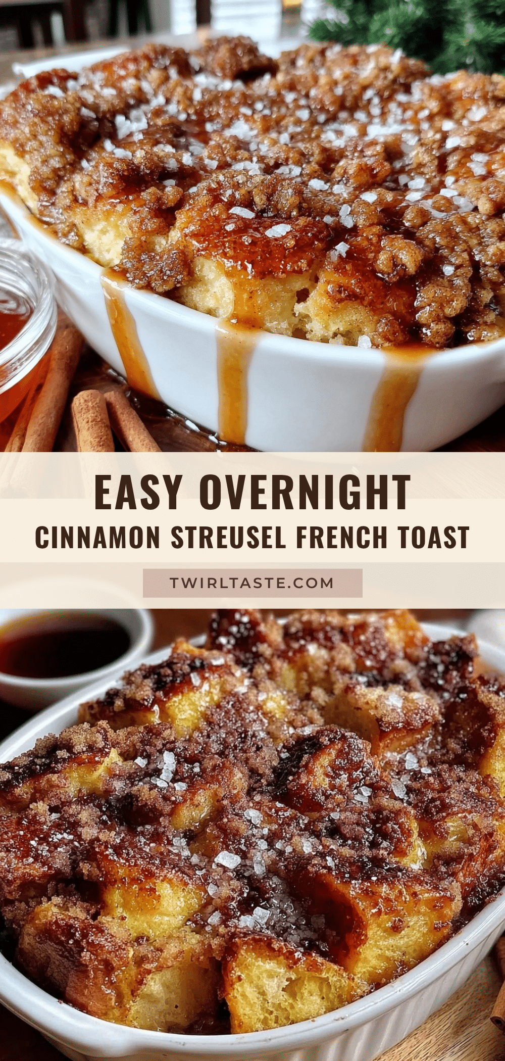overnight baked french toast casserole recipe