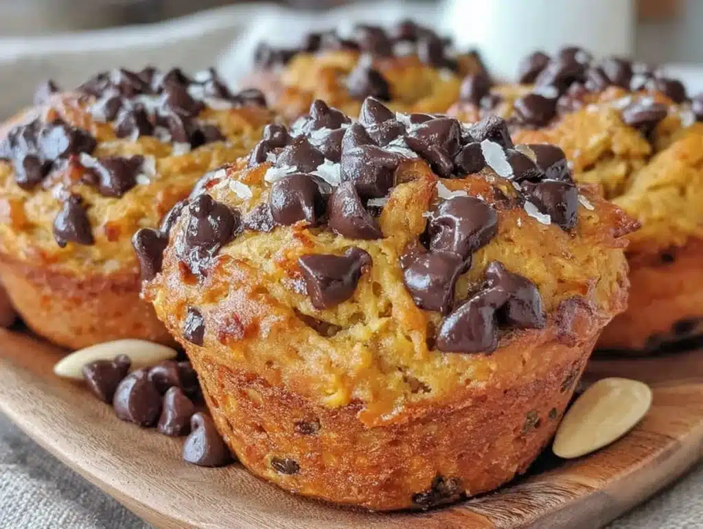 pumpkin protein muffins - featured image