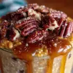pumpkin spice overnight oats - featured image
