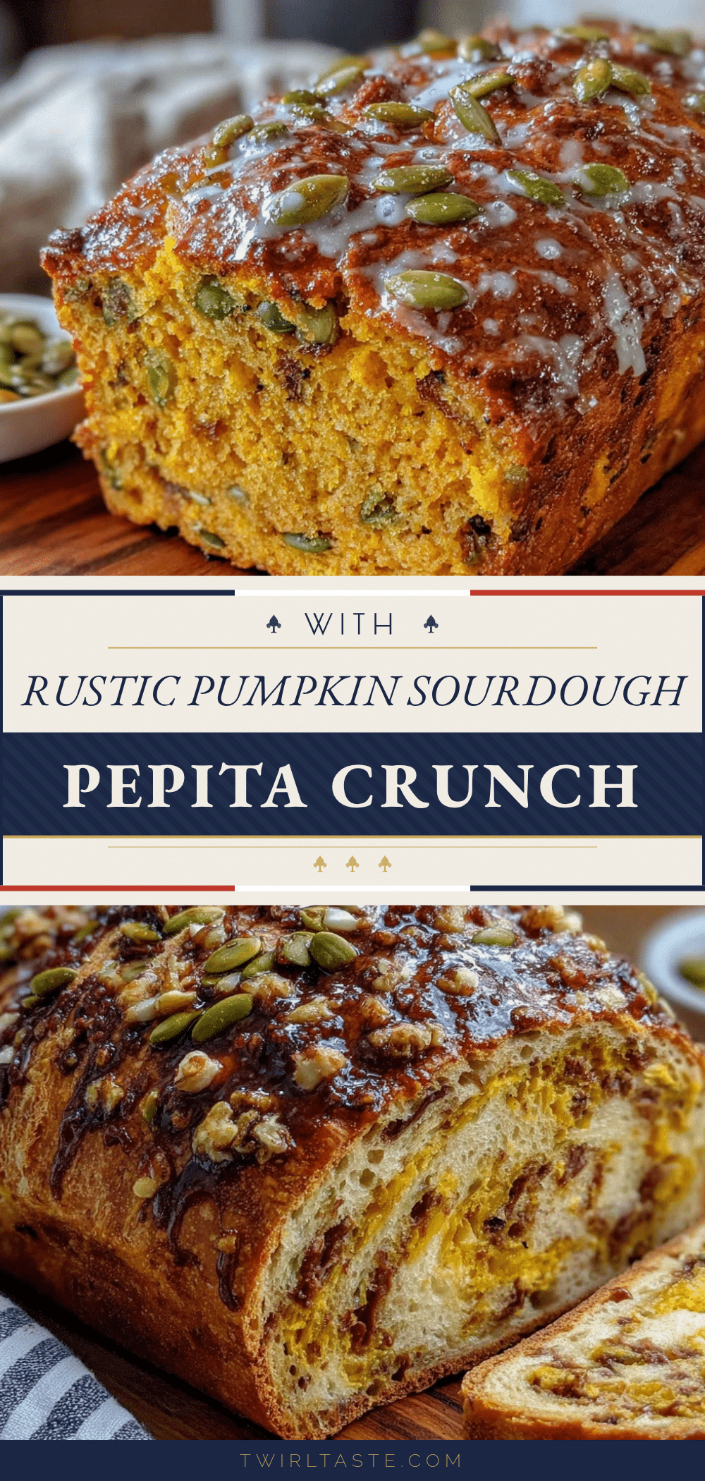 rustic pumpkin sourdough bread recipe