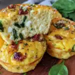 savory spinach feta egg muffin cups - featured image
