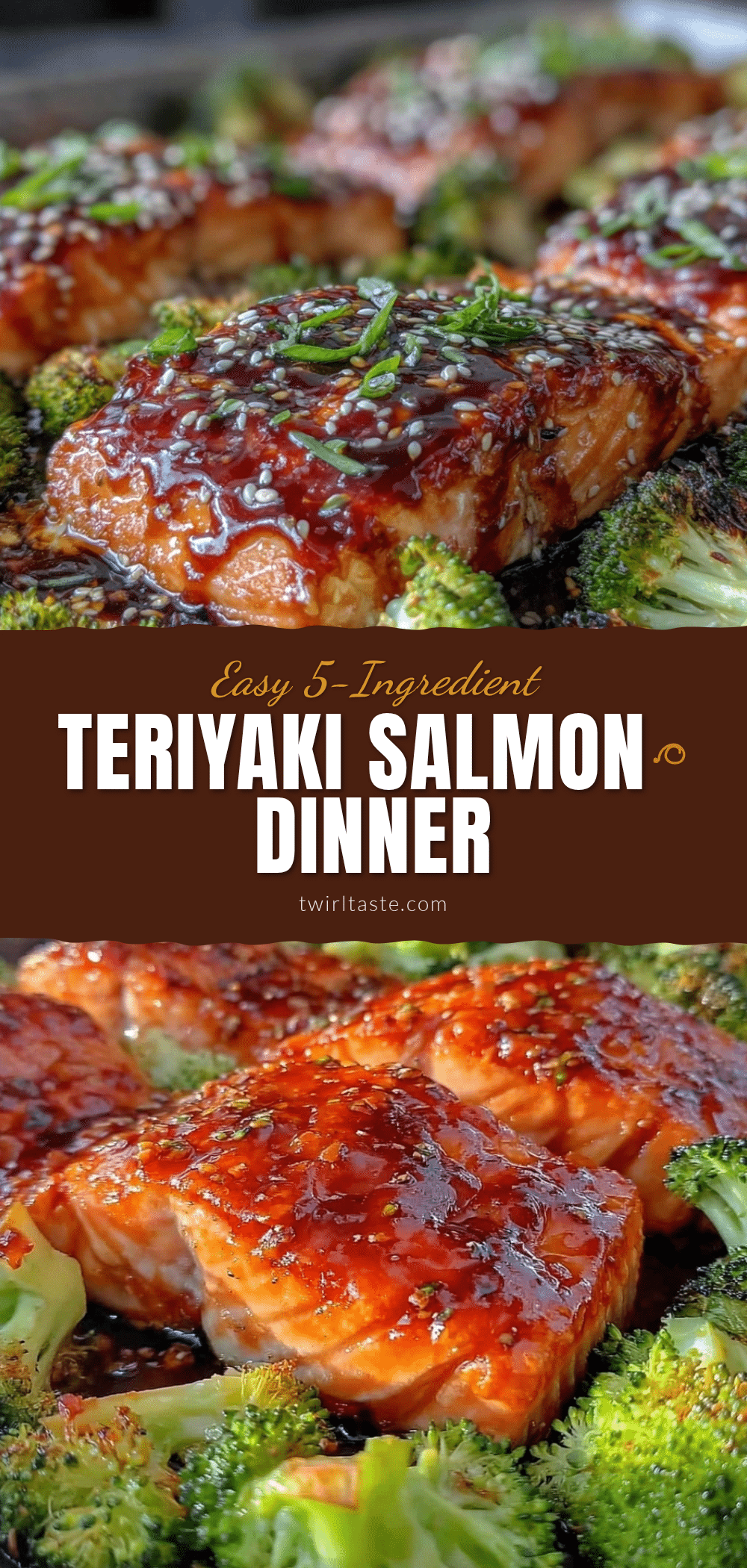 sheet pan teriyaki salmon and broccoli recipe