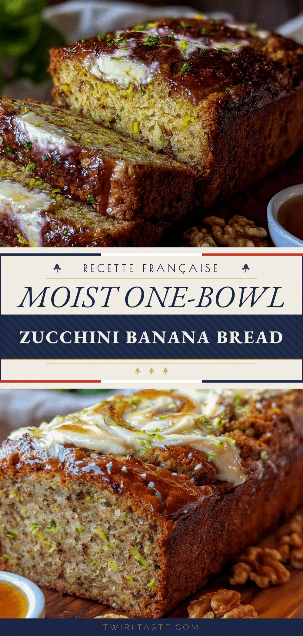 zucchini banana bread recipe