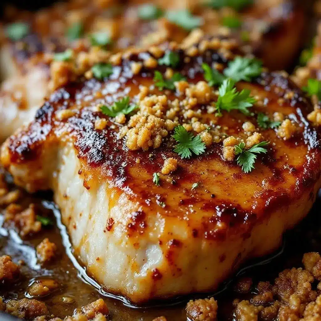 apple cider braised pork chops - featured image