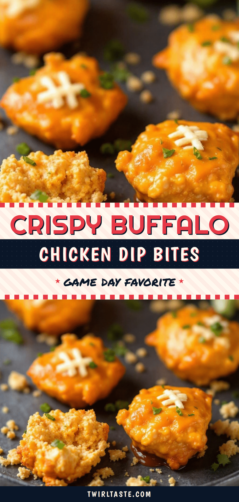 buffalo chicken dip bites recipe