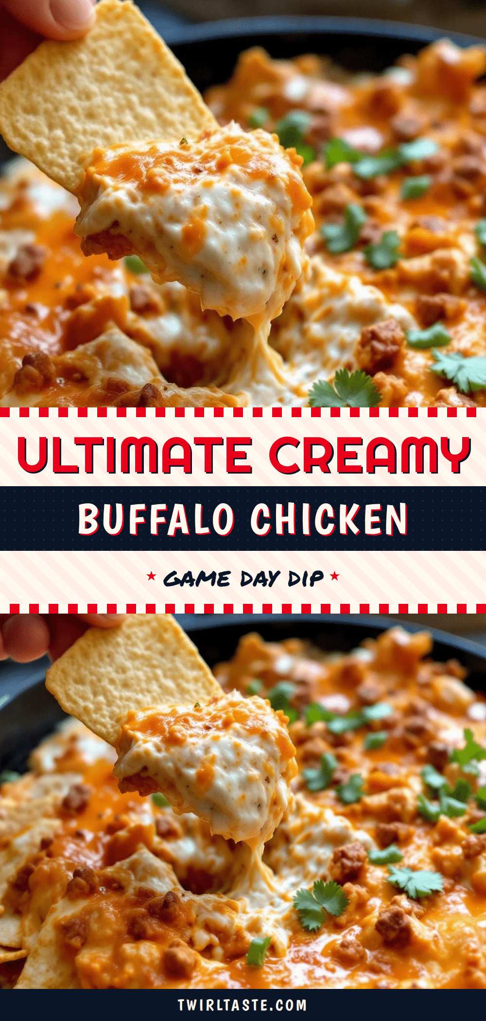 buffalo chicken tailgate dip recipe