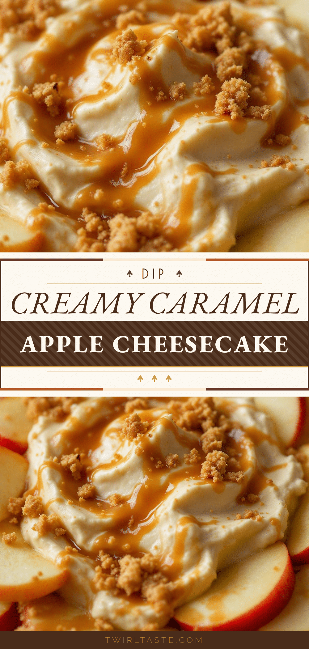 caramel apple cheesecake dip recipe