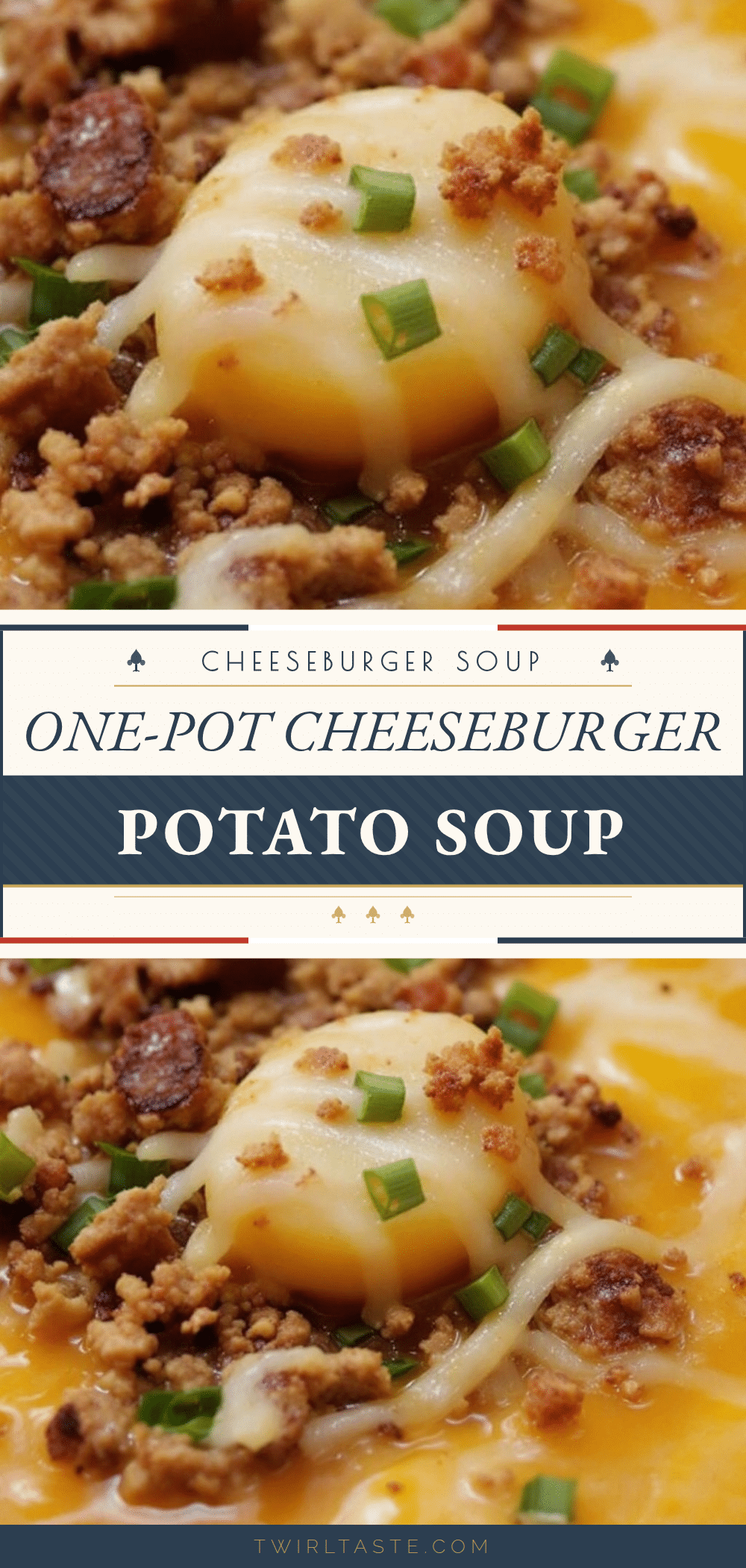 cheeseburger potato soup recipe