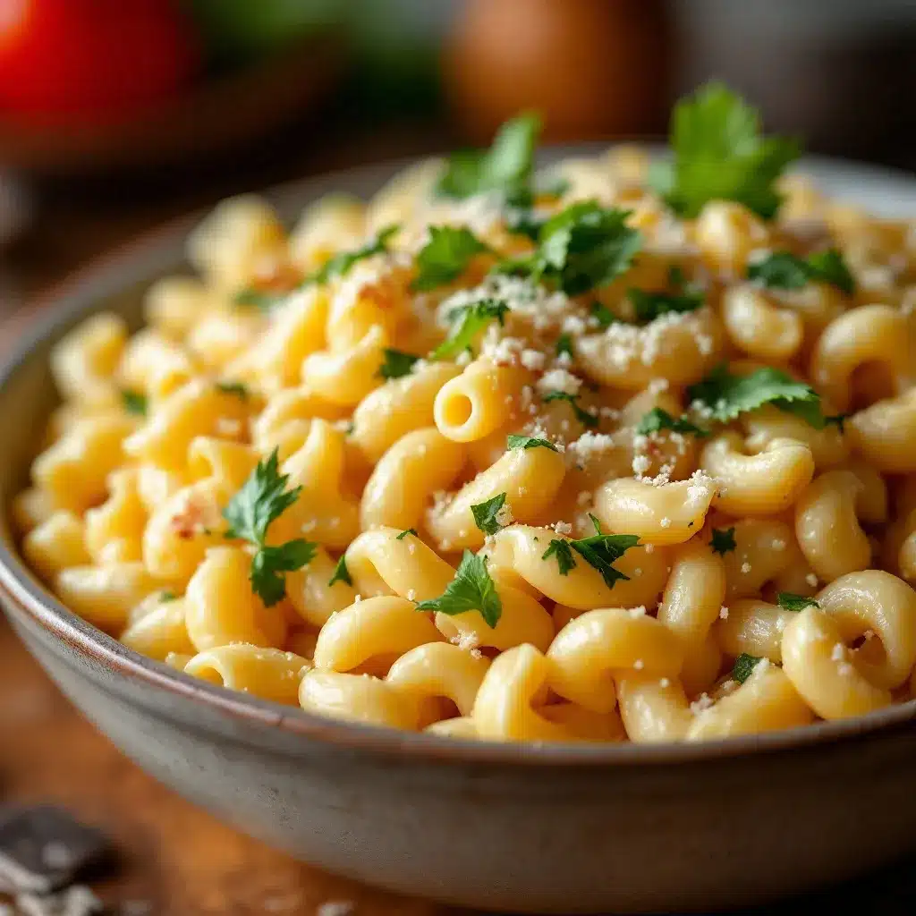 classic macaroni pasta salad with italian dressing preparation steps