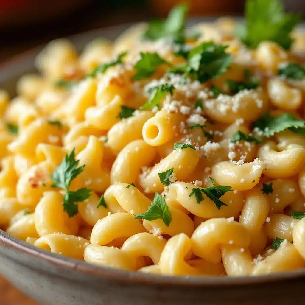 classic macaroni pasta salad with italian dressing - featured image