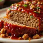classic meatloaf with brown sugar glaze - featured image