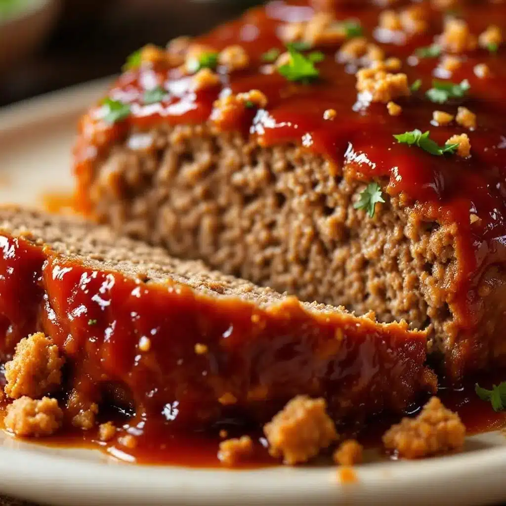 classic meatloaf with brown sugar glaze - featured image
