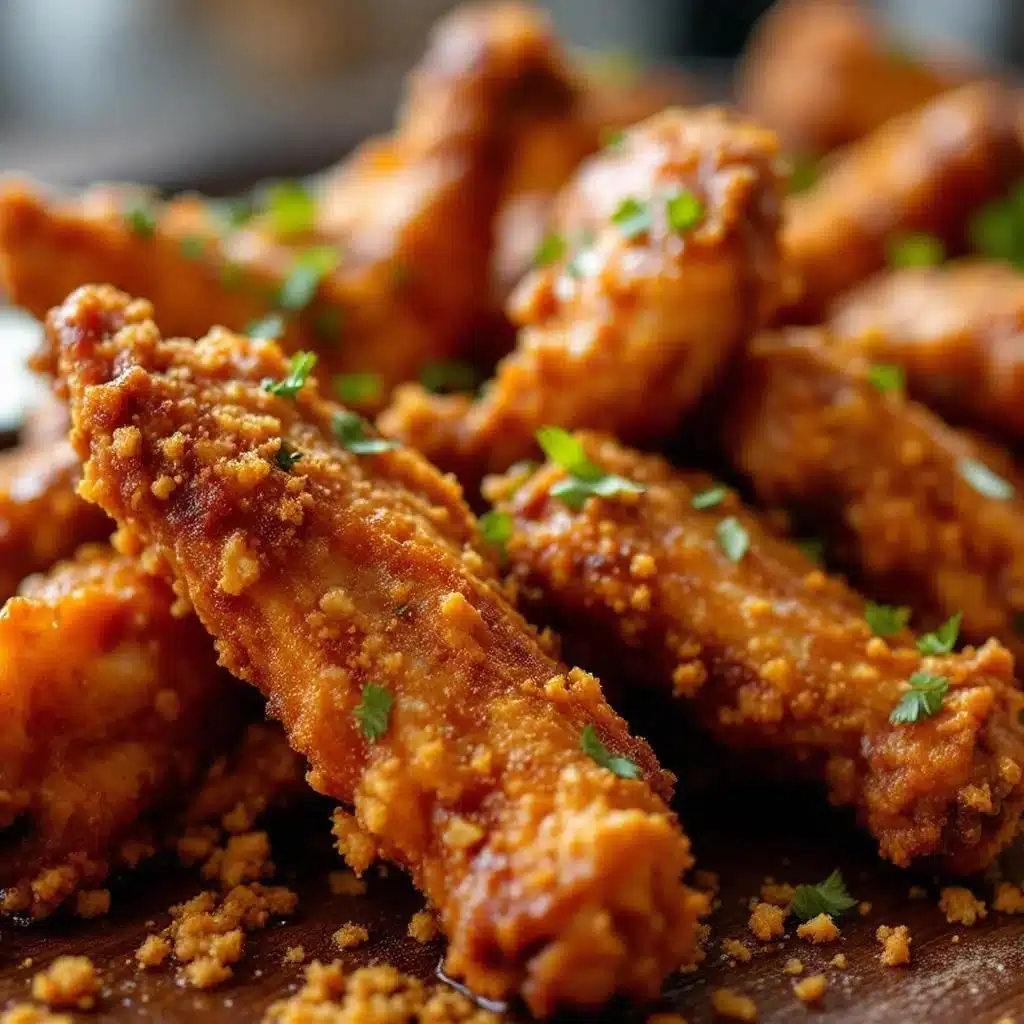 Crispy baked chicken wings - featured image