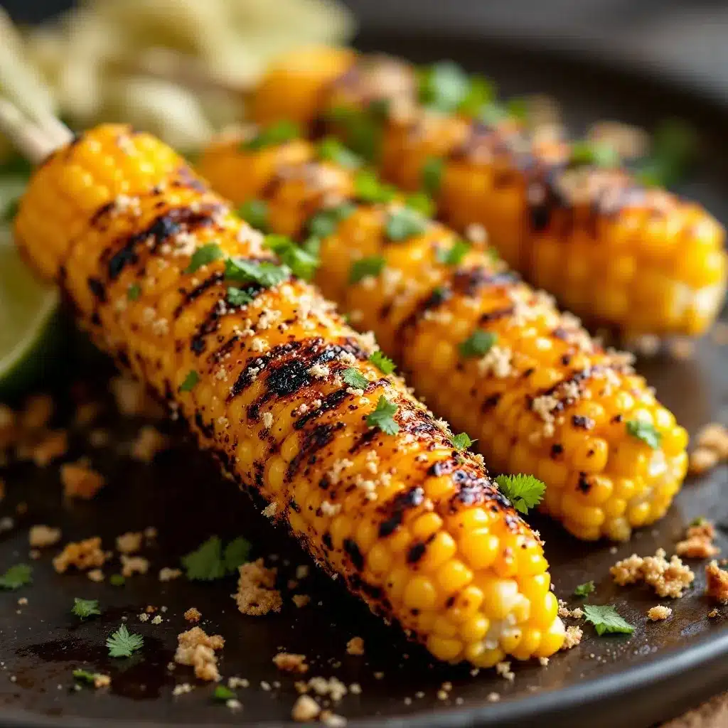easy grilled corn elote skewers preparation steps
