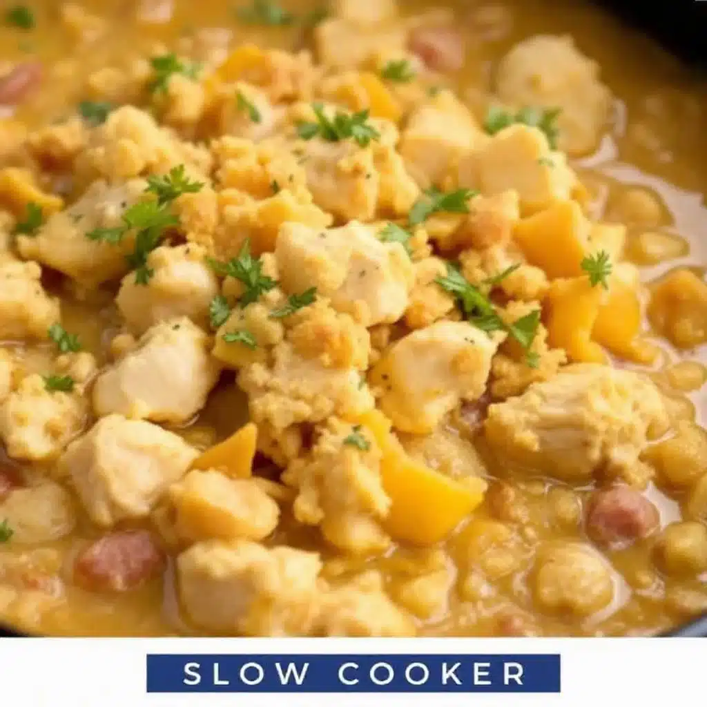 easy slow cooker white chicken chili - featured image