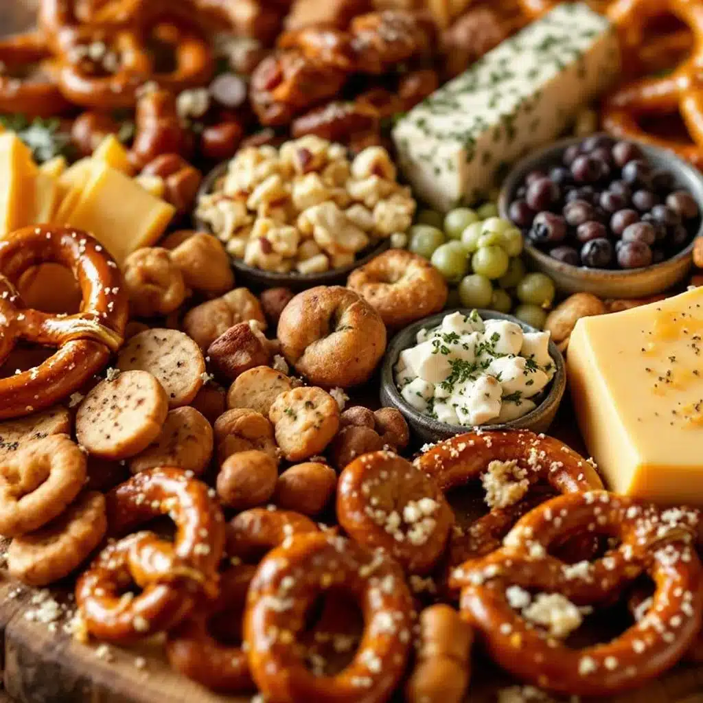 football charcuterie board - featured image